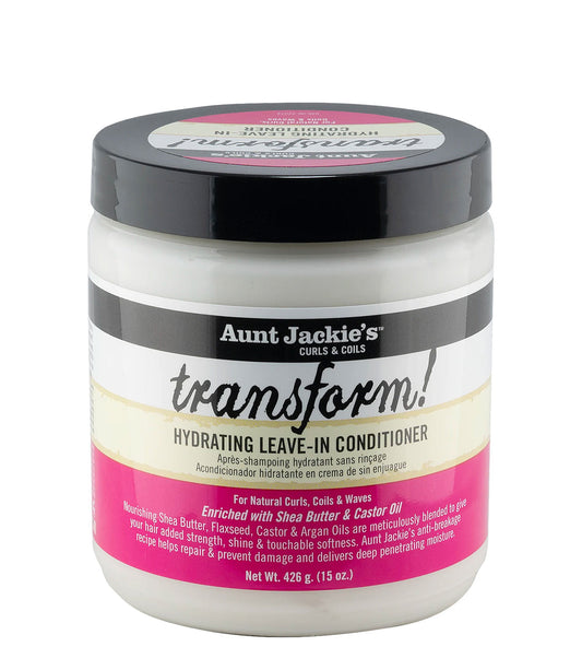 Aunt Jackie's Transform Après-shampooing hydratant sans rinçage 426 g